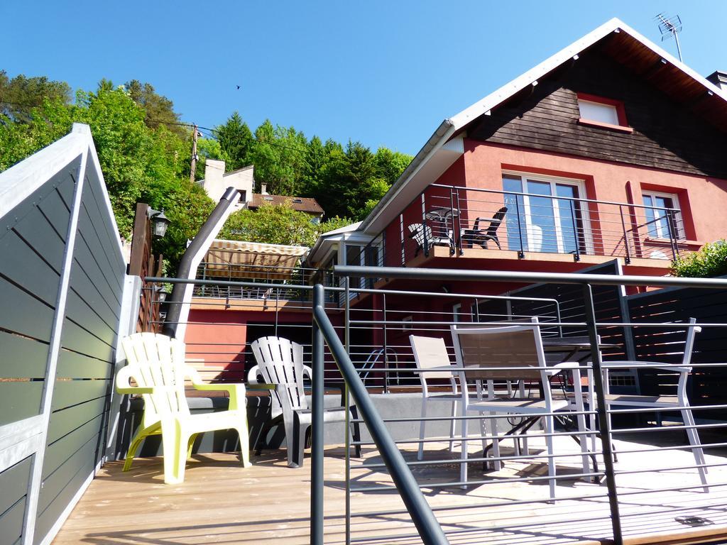 La Colline Aux Yeux Doubs Bed and Breakfast Baume-les-Dames Eksteriør billede