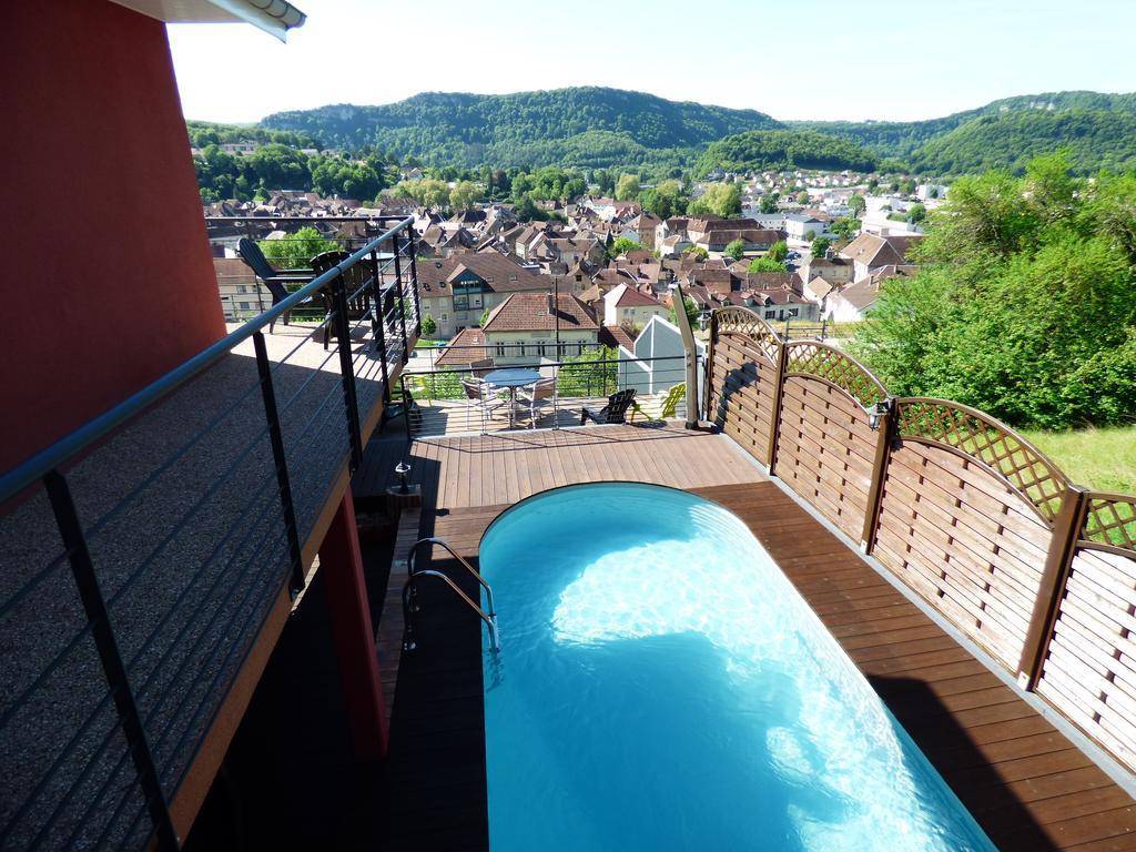 La Colline Aux Yeux Doubs Bed and Breakfast Baume-les-Dames Eksteriør billede